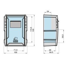 Key Safe with Combination Lock | SSZ 300 - Black