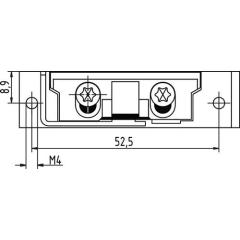 Elektrotüröffner A5000--A 6-24 V AC/DC Kompakt DIN L/R GEZE