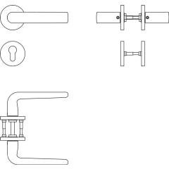 Rosettengrt.12 1070 Alu.0105 U-Form PZ DIN L/R D/D FSB