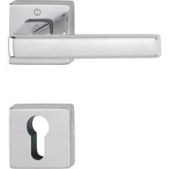 Rosettengrt.Dublin 1124/843KV/843KVS Alu.F249 eck.PZ DIN L/R D/D HOPPE