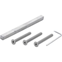 Bef-set.D/D Schnellstift 2210/3310 Drückerschutzgarnituren 8x140mm 57-62mm HOPPE