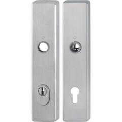 Langschildpaar E2222ZA/2210 ma F69 PZ 92mm HOPPE