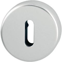 Schlüsselrosetten-Paar 42KVS Alu.F1/naturf.Schildst.9mm OB rd.HOPPE