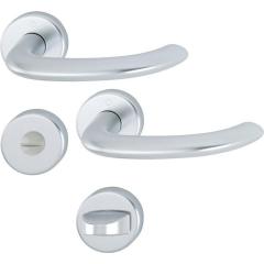 Rosettengrt.Mar.1138/42KV/42KVS Alu.F1 U-Form SK/OL DIN L/R D/D HOPPE