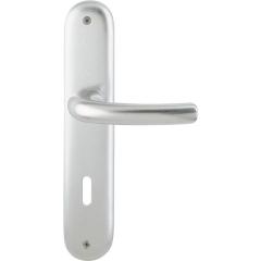 Langschildgarnitur Tôkyô 1710/273P Alu.F1 OB 72mm DIN L/R HOPPE