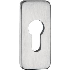 Schlüsselrosette 0812/6003 Alu.F1 Schildst.6mm PZ ktg.EDI