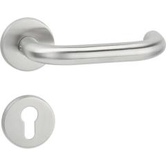 Drückergrt.Basic 01 VA 60 VA ma U-Form PZ DIN L/R D/D 30 APTEC