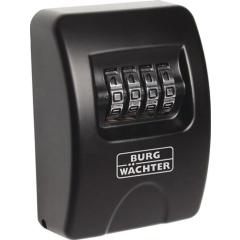 BURG-WÄCHTER - Key Safe 10 H85xW61xD39mm Combination Lock - Hooks: 1